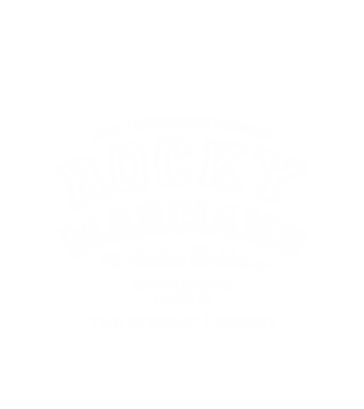 Rocky Marciano model alb pe tricou