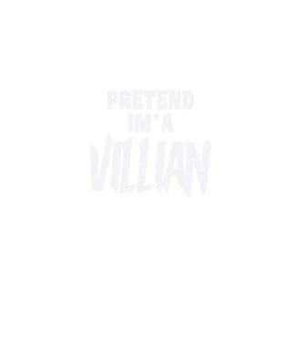 Villian carnaval model negru pe tricou