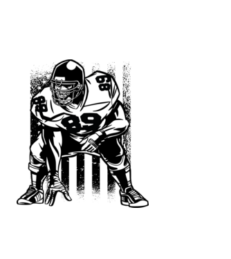 PLAYER model negru pe tricou