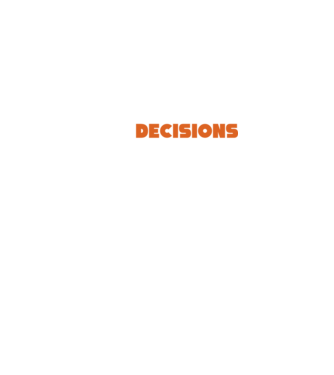 Motiv cuplu I make decisions model negru pe tricou