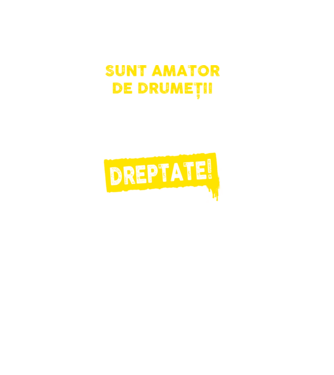 sunt amator de drumeții - pentru a economisi timp, să reținem că am întotdeauna dreptate model negru pe tricou