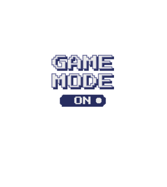 Gamer - Game mode on model negru pe tricou