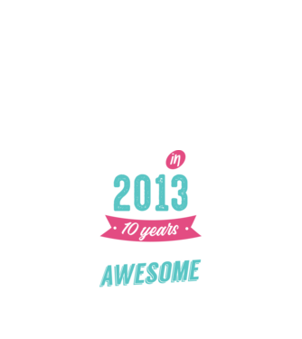Made in 2013 model negru pe tricou