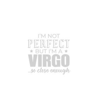 Not perfect, but VIRGO model negru pe tricou