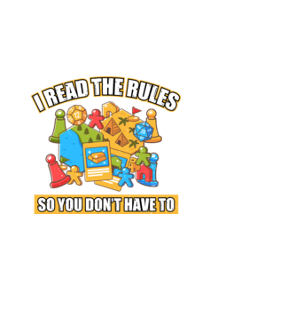 I read the rules model negru pe tricou