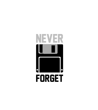 Never Forget model roșu pe tricou