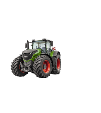 TRACTOR model alb pe tricou