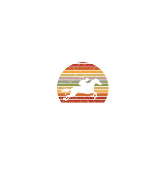 horse race model negru pe tricou