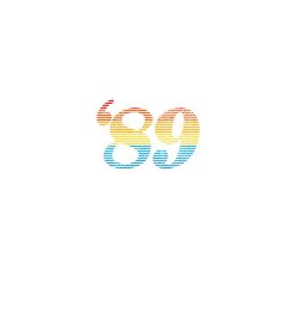 Retro Birthday 1989 model negru pe tricou