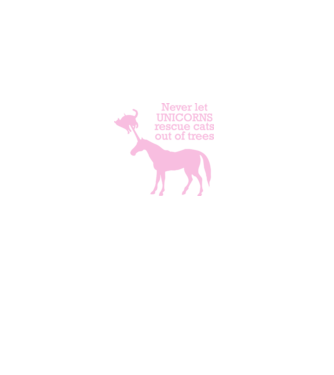 unicorn cat model negru pe tricou