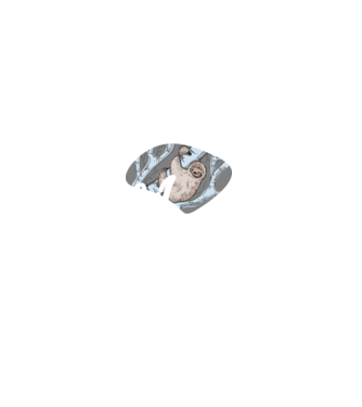 what does the sloth say model negru pe tricou