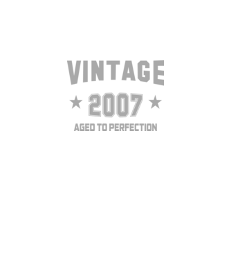 Vintage - 2007 model roșu pe tricou