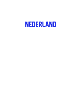 Nederland model alb pe tricou