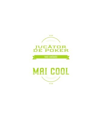 Sunt jucător de poker, la fel ca toți ceilalți, dar mult mai cool model negru pe tricou