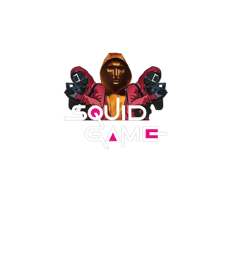 squid game poster model turcoaz pe tricou