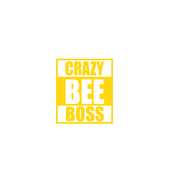 Crazy bee boss model  pe tricou