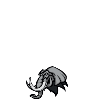 Elephant model roșu pe tricou