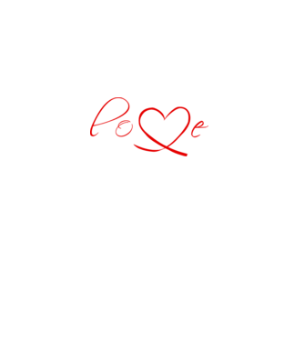 Love Valentines day model negru pe tricou