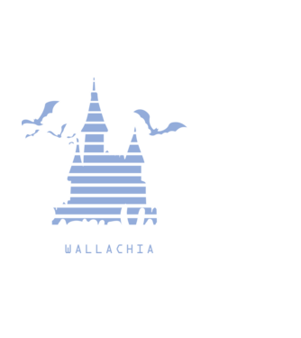 România CastleVania model negru pe tricou
