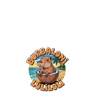 Burbaloni Luliloli model negru pe tricou