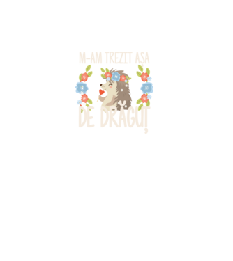 M-am trezit așa de drăguț model turcoaz pe tricou