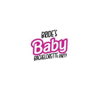 Bride Barbies baby model alb pe tricou
