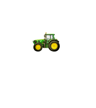 TRACTOR model roz deschis pe tricou