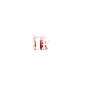 Beware i bite model roșu pe tricou