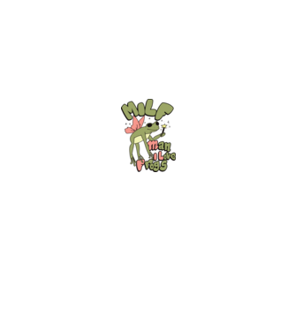MILF man i love frogs model alb/roșu pe tricou