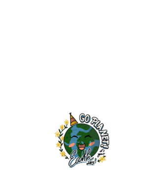 Go planet model negru pe tricou
