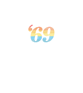 Retro Birthday 1969 model negru pe tricou
