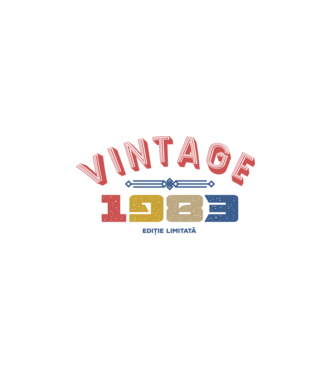1983 Ediție limitată model alb pe tricou