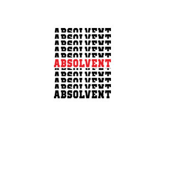 absolvent 2022 model alb pe tricou