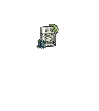 Let the fun be gin model negru pe tricou
