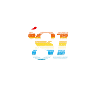 Retro Birthday 1981 model alb pe tricou