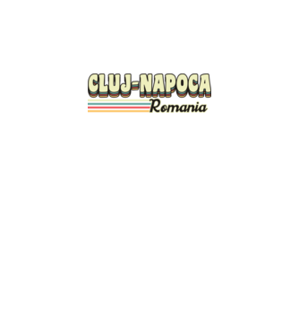 România Cluj-Napoca model verde neon pe tricou