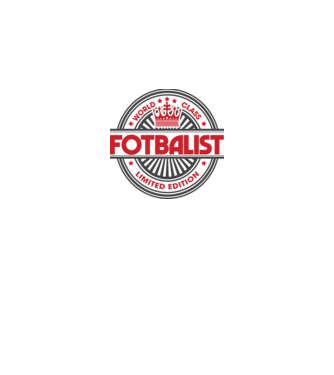 Fotbalist model alb pe tricou