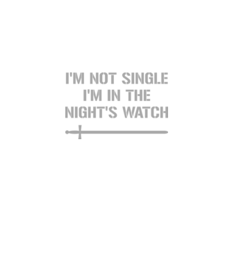 Im not single...! model negru pe tricou