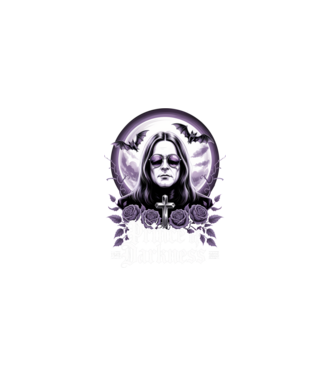 Prince of Darkness model negru pe tricou