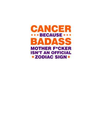 Badass zodiac CANCER model galben neon pe tricou