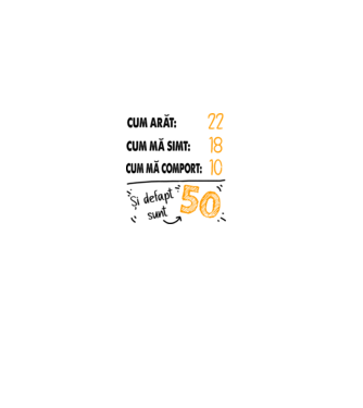 Aspect, senzație, comportament 50 Alb model alb pe tricou