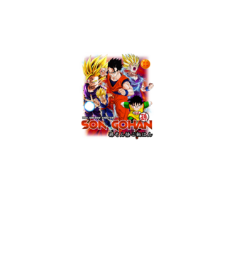 gohan dragonball model turcoaz pe tricou