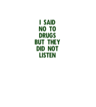 Say no... model gri pe tricou