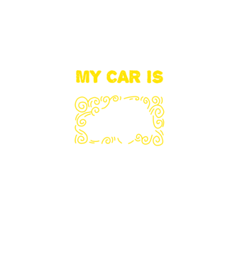 My car is older than me and I love it model albastru jeanși pe tricou