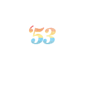 Retro Birthday 1953 model alb pe tricou