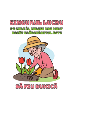 Singurul lucru model negru pe tricou