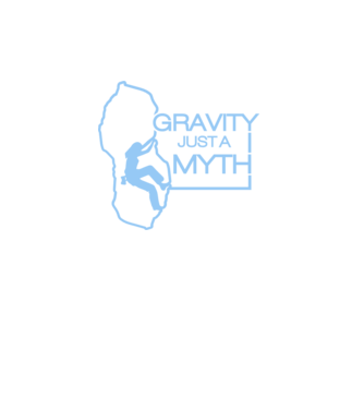 Gravity just a myth model turcoaz pe tricou