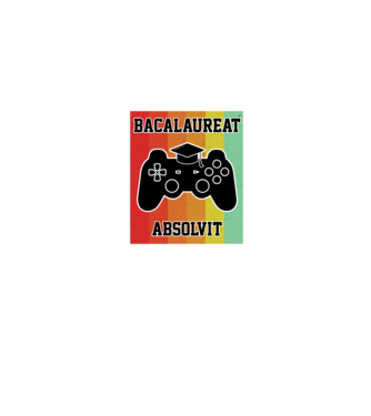 bacalaureat absolvit model albastru jeanși pe tricou