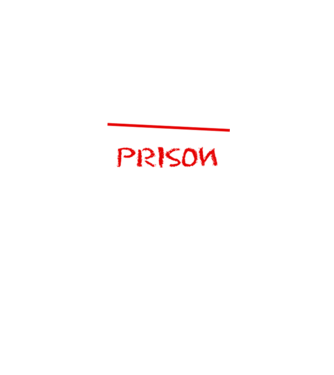 Back to prison - școală model verde neon pe tricou