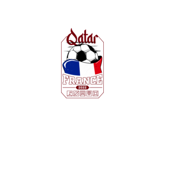 Qatar teams France model negru pe tricou